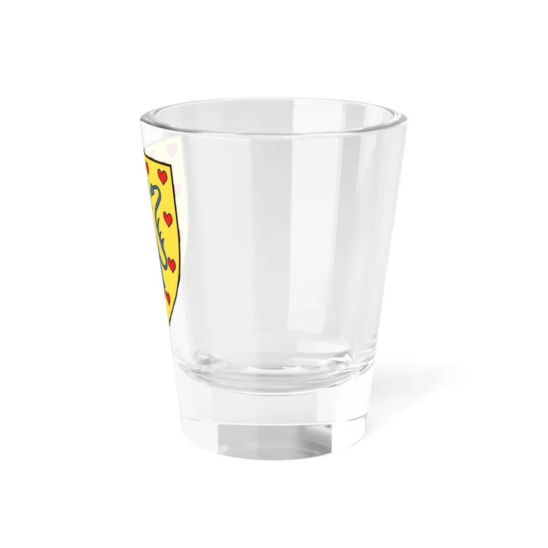 COA family de Fürsten von Lüneburg (Denmark) (Coat of Arms) Shot Glass 1.5oz - Go Mug Yourself