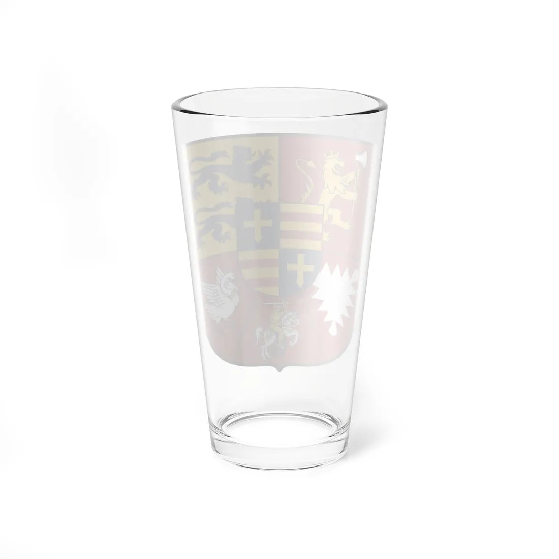 COA family de Herzogen von Schleswig-Holstein-Gottorf (Denmark) (Coat of Arms) Pint Glass 16oz - Go Mug Yourself