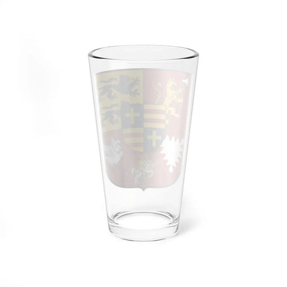 COA family de Herzogen von Schleswig-Holstein-Gottorf (Denmark) (Coat of Arms) Pint Glass 16oz - Go Mug Yourself