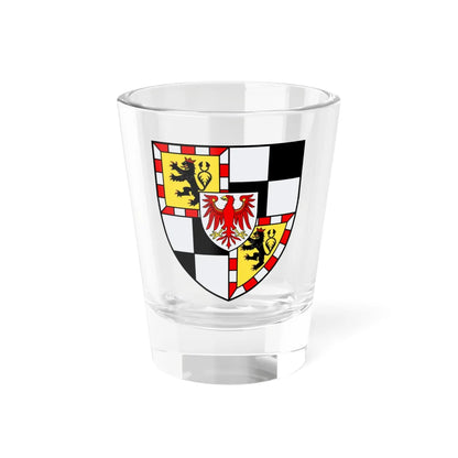 COA family de Markgrafen von Brandenburg 1417 (Germany) (Coat of Arms) Shot Glass 1.5oz 1.5oz - Go Mug Yourself