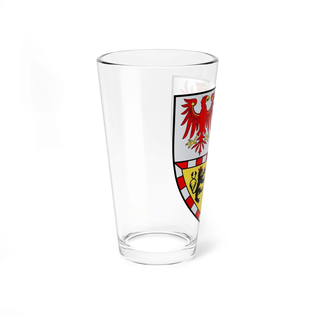 COA family de Markgrafen von Brandenburg 1465 (Germany) (Coat of Arms) Pint Glass 16oz - Go Mug Yourself
