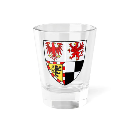 COA family de Markgrafen von Brandenburg 1465 (Germany) (Coat of Arms) Shot Glass 1.5oz 1.5oz - Go Mug Yourself