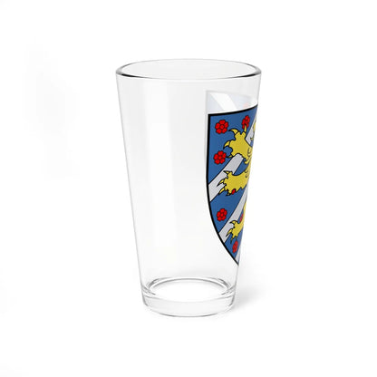 COA family sv Birger jarl (Sweden) (Coat of Arms) Pint Glass 16oz - Go Mug Yourself