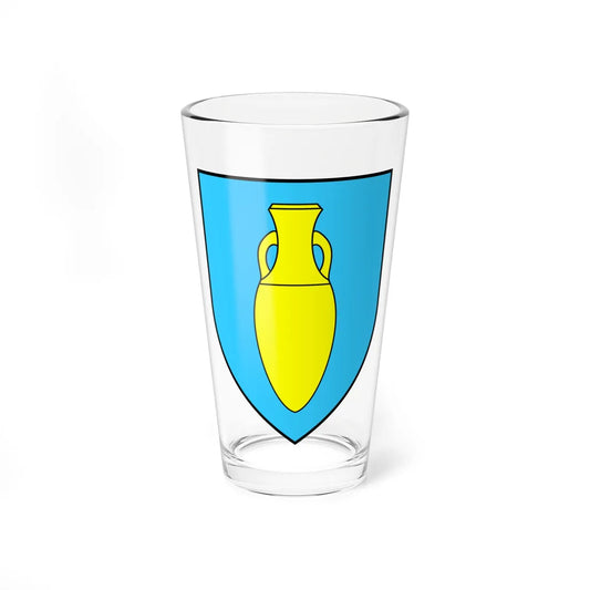 CoA Fazana-Croatia (Croatia) (Coat of Arms) Pint Glass 16oz 16oz - Go Mug Yourself