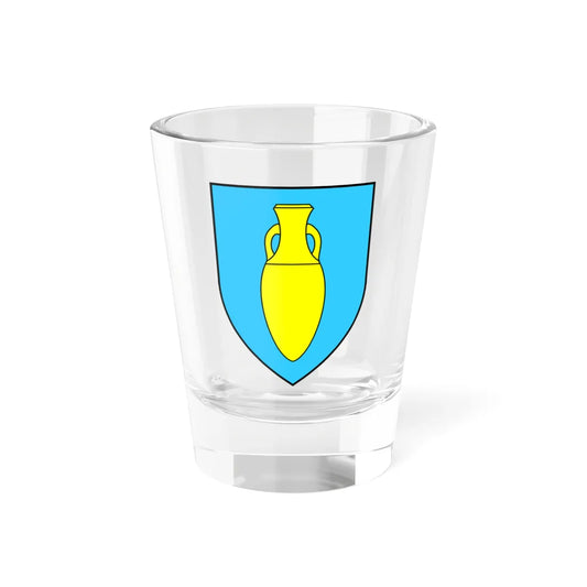 CoA Fazana-Croatia (Croatia) (Coat of Arms) Shot Glass 1.5oz 1.5oz - Go Mug Yourself