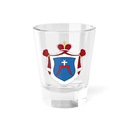 COA Fedorovich noble family (Poland) (Coat of Arms) Shot Glass 1.5oz 1.5oz - Go Mug Yourself