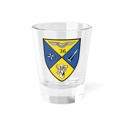 COA FlaRakG 36 (Germany) (Coat of Arms) Shot Glass 1.5oz 1.5oz - Go Mug Yourself
