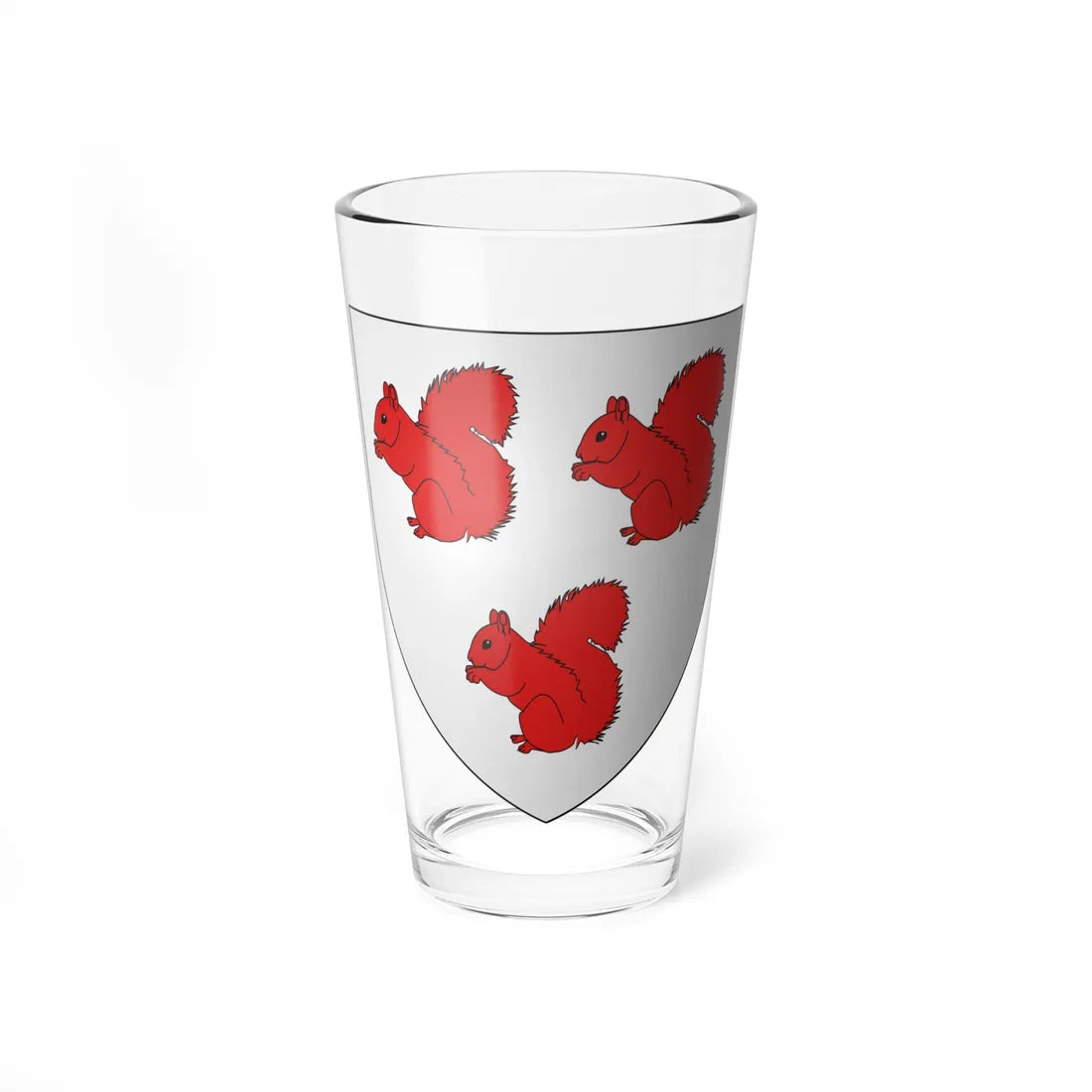 CoA fr St-Malon-sur-Mel (France) (Coat of Arms) Pint Glass 16oz 16oz - Go Mug Yourself