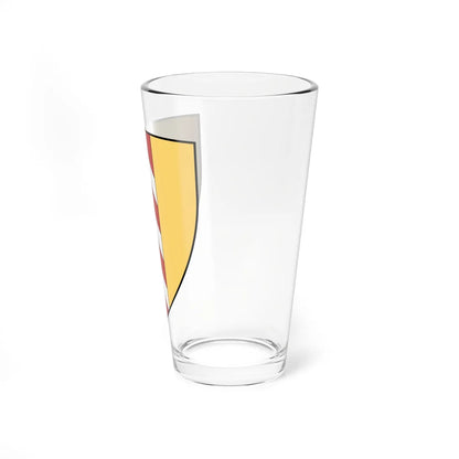 Coa France Family Comtes de Neuchâtel Neubourg (Switzerland) (Coat of Arms) Pint Glass 16oz - Go Mug Yourself