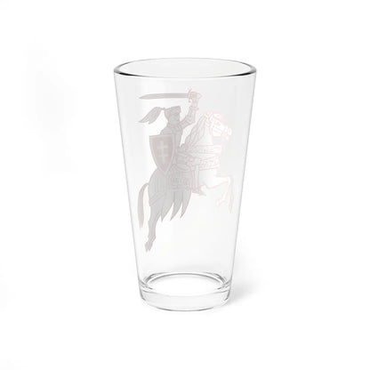 COA from Like Water Like Fire (Belarus) (Coat of Arms) Pint Glass 16oz - Go Mug Yourself
