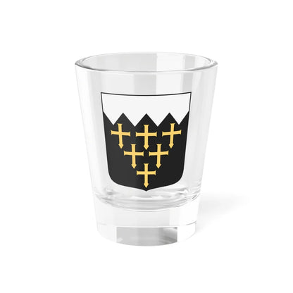 Coa Germany Family Hohenwissel Hermann de Hohenwissel (Germany) (Coat of Arms) Shot Glass 1.5oz 1.5oz - Go Mug Yourself