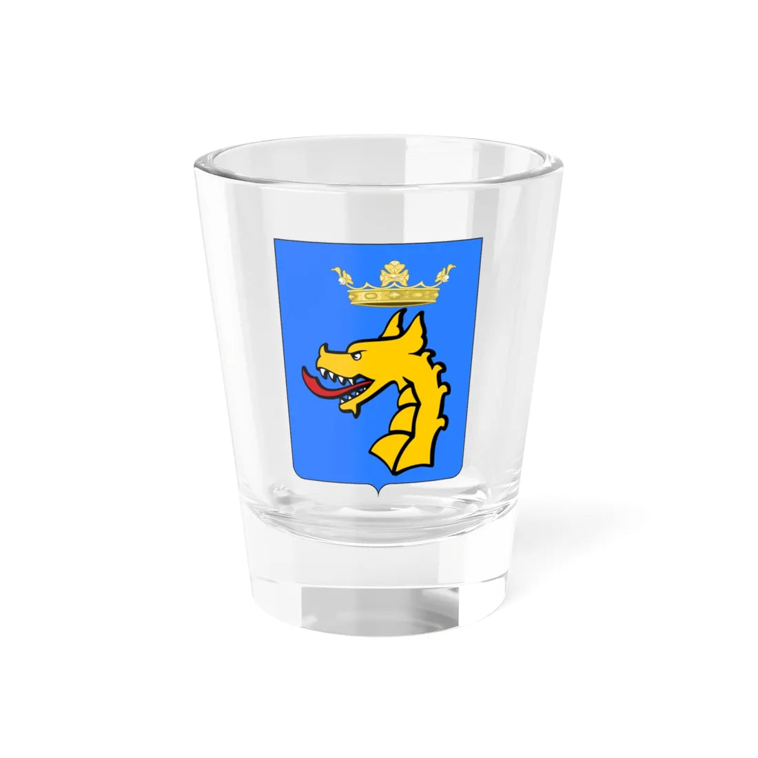 CoA Gherardinghi family (Italy) (Coat of Arms) Shot Glass 1.5oz 1.5oz - Go Mug Yourself