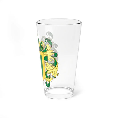 COA Gómez de Cervantes (Costa Rica) (Coat of Arms) Pint Glass 16oz - Go Mug Yourself