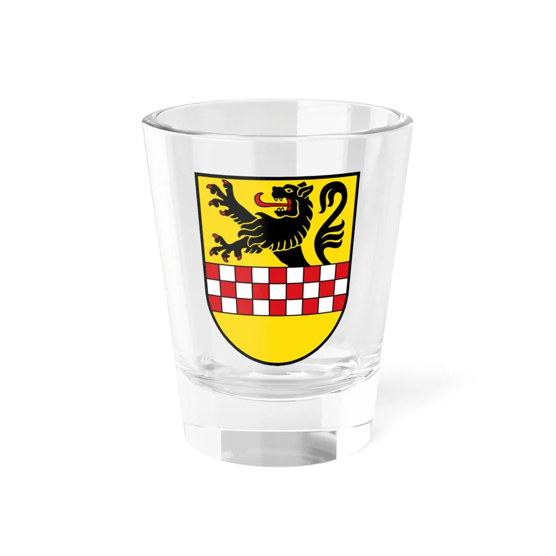 COA Grafschaft Altena (Germany) (Coat of Arms) Shot Glass 1.5oz 1.5oz - Go Mug Yourself
