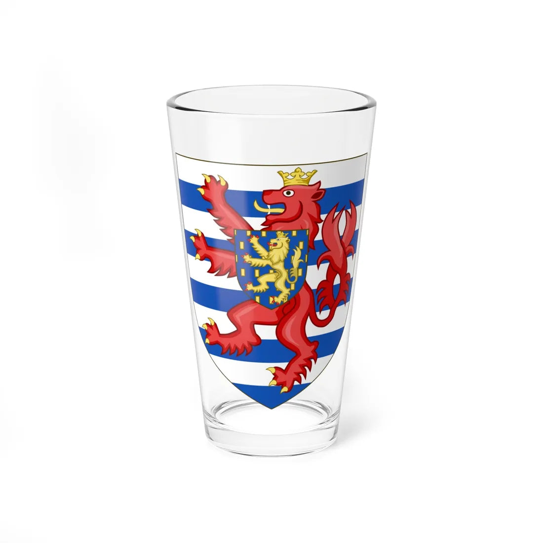 CoA Grand Duke of Luxembourg 1890-1898 (Luxembourg) (Coat of Arms) Pint Glass 16oz 16oz - Go Mug Yourself