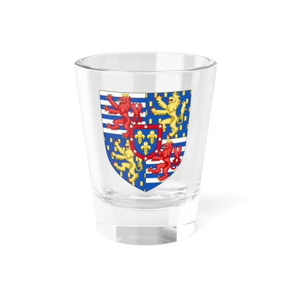 CoA Grand Duke of Luxembourg 2000- shield for greater arms (Luxembourg) (Coat of Arms) Shot Glass 1.5oz 1.5oz - Go Mug Yourself