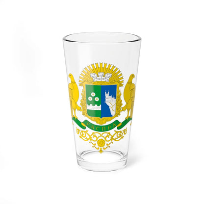 COA Haspra Krym (Russia) (Coat of Arms) Pint Glass 16oz 16oz - Go Mug Yourself