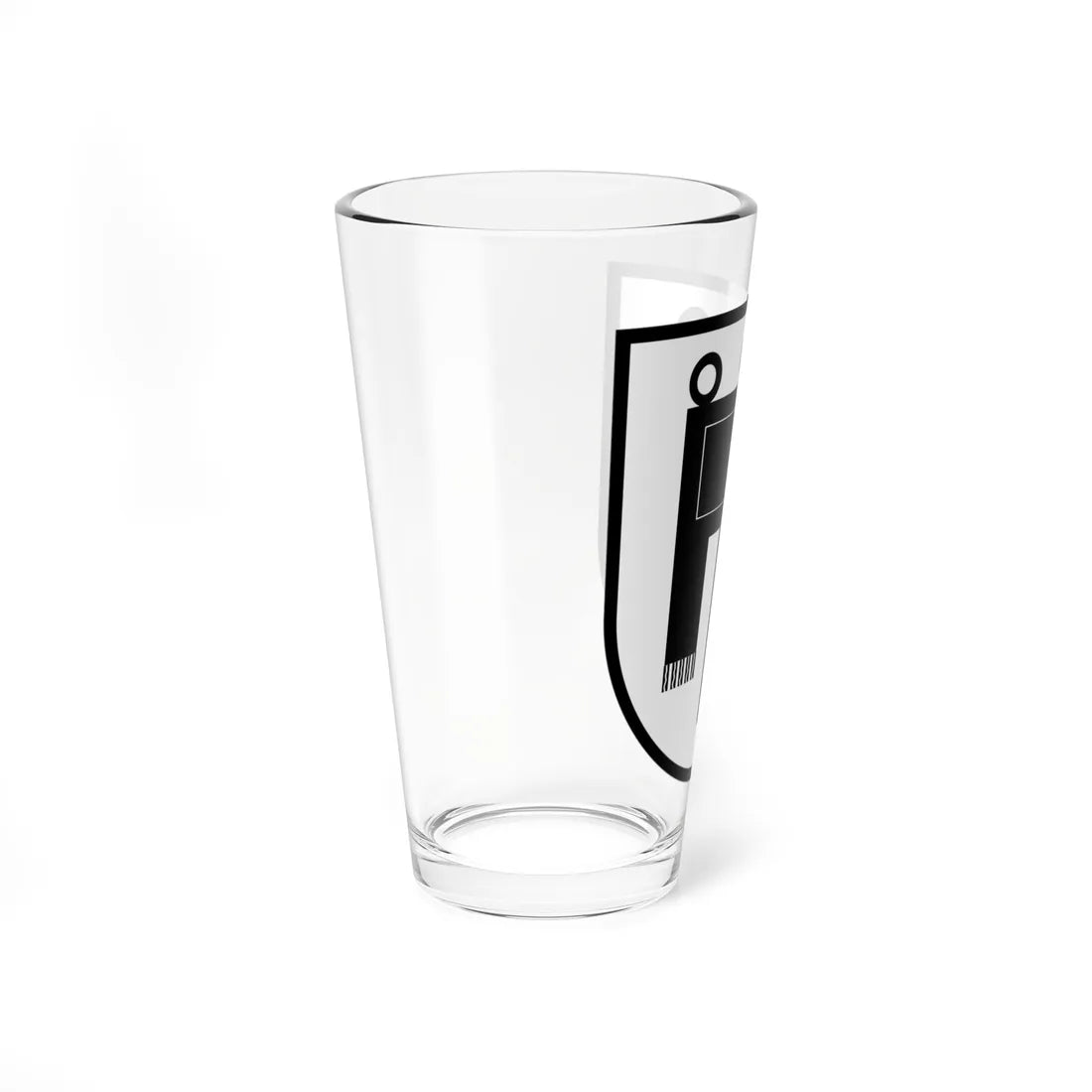 Coa House of Werdenberg-1 framed (Austria) (Coat of Arms) Pint Glass 16oz - Go Mug Yourself