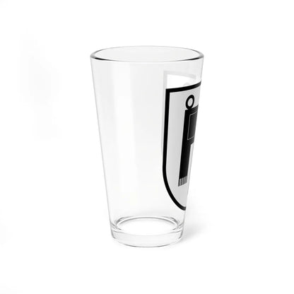 Coa House of Werdenberg-1 framed (Austria) (Coat of Arms) Pint Glass 16oz - Go Mug Yourself