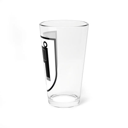 Coa House of Werdenberg-1 framed (Austria) (Coat of Arms) Pint Glass 16oz - Go Mug Yourself