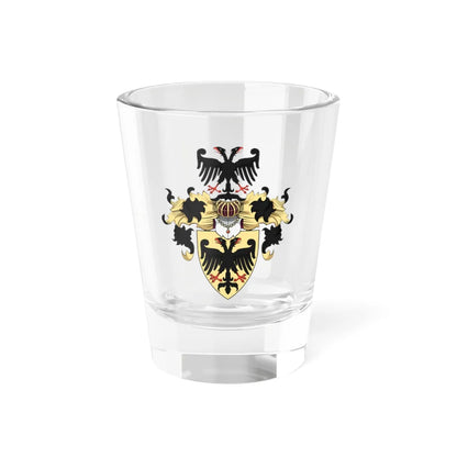 Coa Hungary Clan Balogh v3 (Hungary) (Coat of Arms) Shot Glass 1.5oz 1.5oz - Go Mug Yourself
