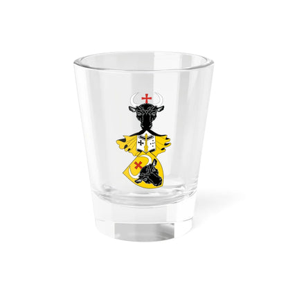 Coa Hungary Clan Buzád-Hahót (Hungary) (Coat of Arms) Shot Glass 1.5oz 1.5oz - Go Mug Yourself