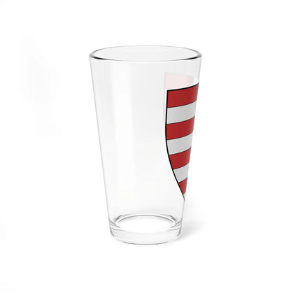 Coa Hungary Country History 855-1301 (Hungary) (Coat of Arms) Pint Glass 16oz - Go Mug Yourself