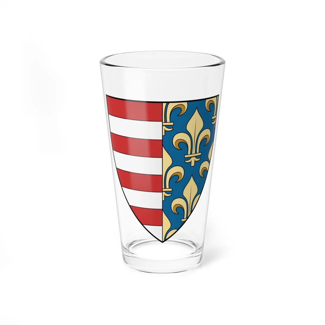 Coa Hungary Country History Charles I 1310-1342 (Hungary) (Coat of Arms) Pint Glass 16oz - Go Mug Yourself