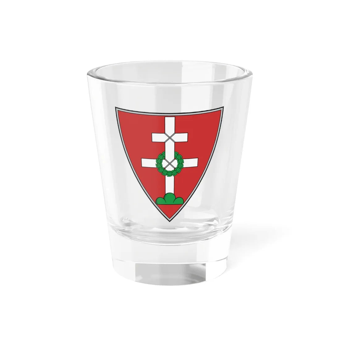 Coa Hungary Country History István V 1239-1272 (Hungary) (Coat of Arms) Shot Glass 1.5oz 1.5oz - Go Mug Yourself