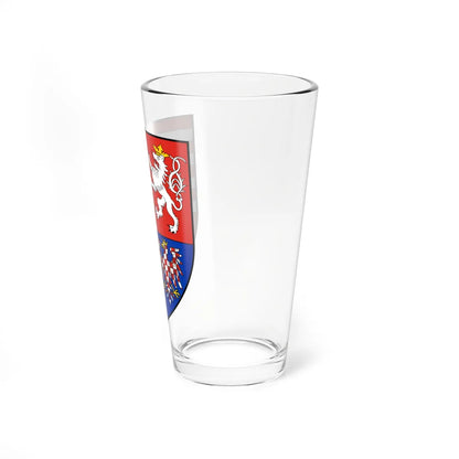 Coa Hungary Country History Ladislaus V 1440  1457 (Czech Republic) (Coat of Arms) Pint Glass 16oz - Go Mug Yourself