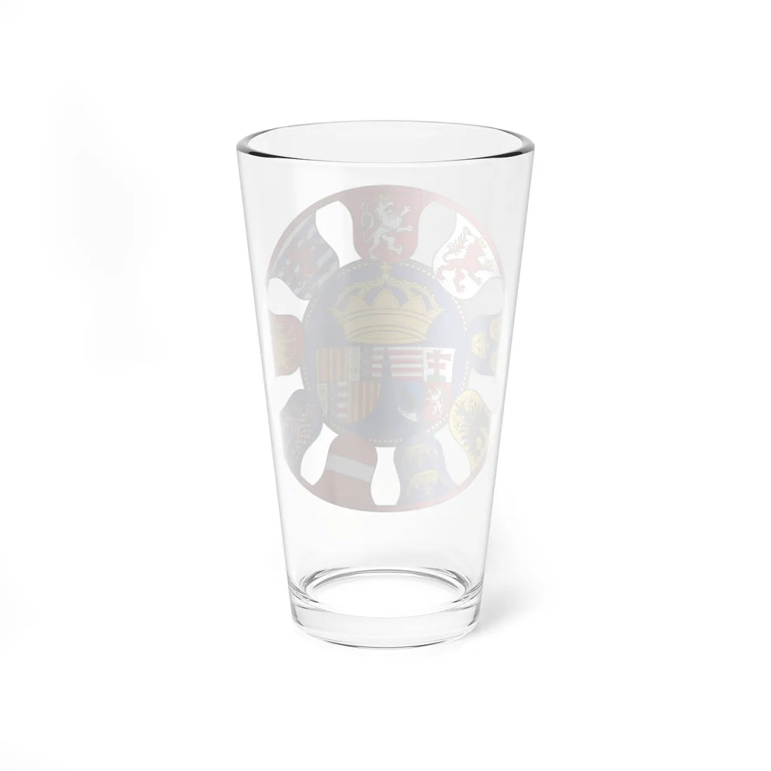 Coa Hungary Country History Mathias Corvinus 1458-1490 big (Czech Republic) (Coat of Arms) Pint Glass 16oz - Go Mug Yourself