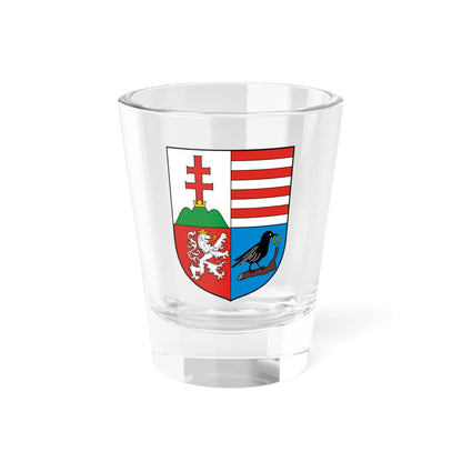 Coa Hungary Country History Mathias Corvinus 31458-1490 (Hungary) (Coat of Arms) Shot Glass 1.5oz 1.5oz - Go Mug Yourself
