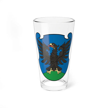 Coa Hungary County Alsó-Fehér Historical (Hungary) (Coat of Arms) Pint Glass 16oz 16oz - Go Mug Yourself