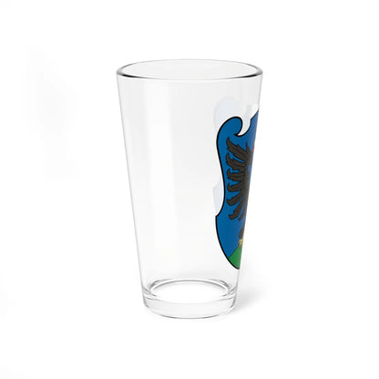 Coa Hungary County Alsó-Fehér Historical (Hungary) (Coat of Arms) Pint Glass 16oz - Go Mug Yourself