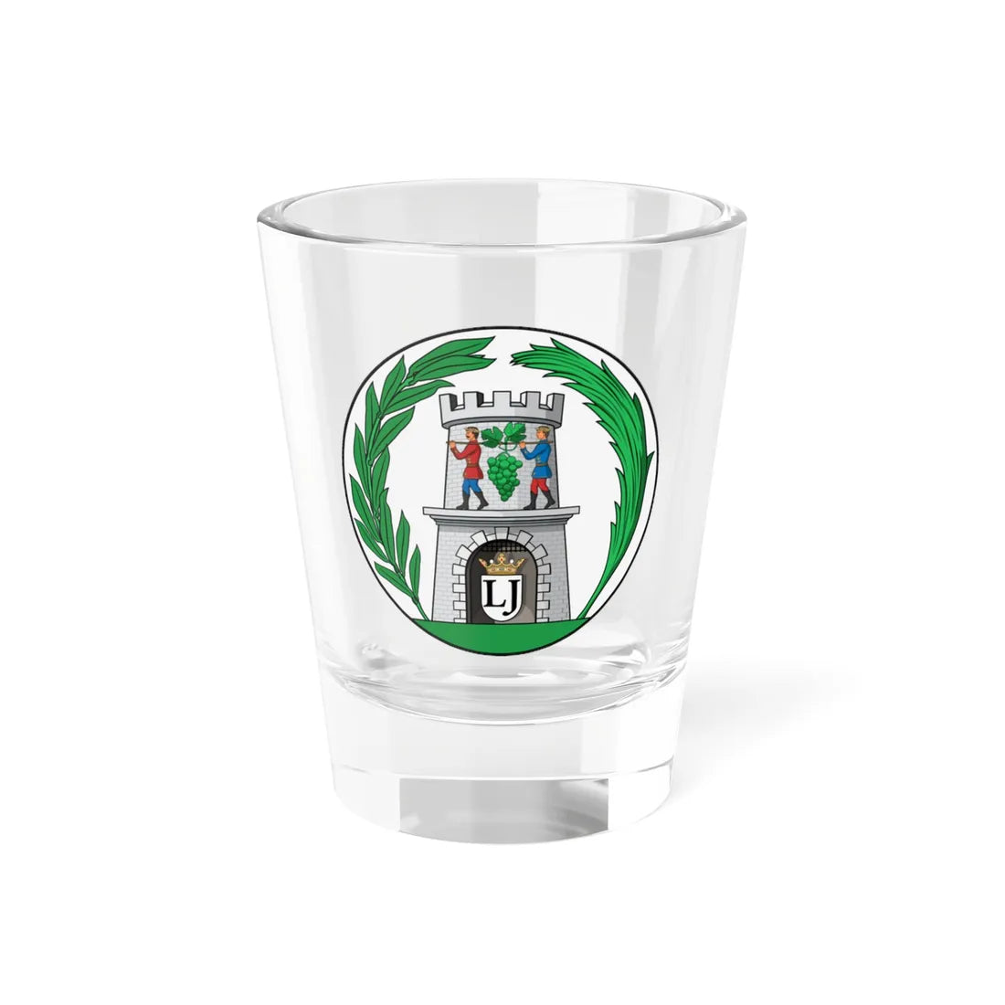 Coa Hungary County Baranya history (Hungary) (Coat of Arms) Shot Glass 1.5oz 1.5oz - Go Mug Yourself