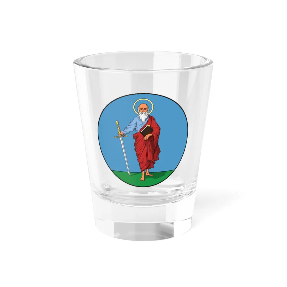 Coa Hungary County Bács-Bodrog history (Hungary) (Coat of Arms) Shot Glass 1.5oz 1.5oz - Go Mug Yourself