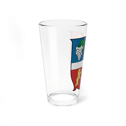 Coa Hungary County Bereg history (Hungary) (Coat of Arms) Pint Glass 16oz - Go Mug Yourself