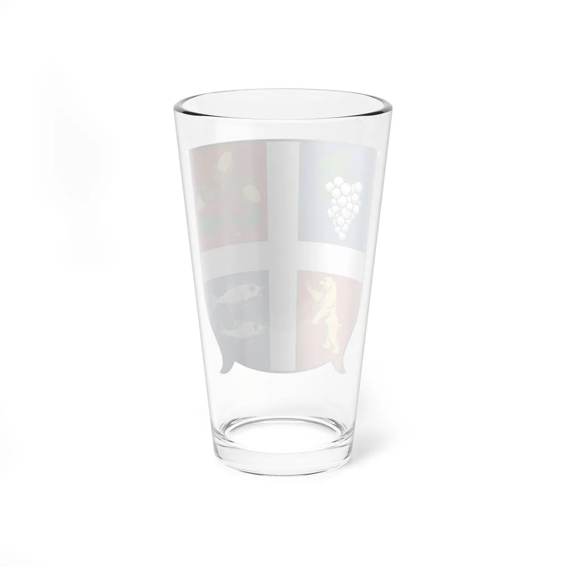 Coa Hungary County Bereg history (Hungary) (Coat of Arms) Pint Glass 16oz - Go Mug Yourself