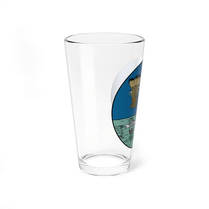 Coa Hungary County Bihar v2 (Hungary) (Coat of Arms) Pint Glass 16oz - Go Mug Yourself