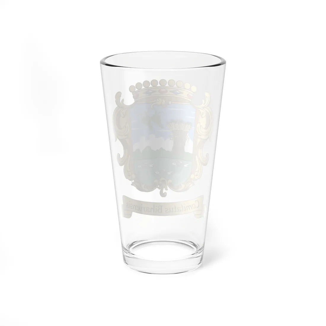 Coa Hungary County Bihar v3 (Hungary) (Coat of Arms) Pint Glass 16oz - Go Mug Yourself