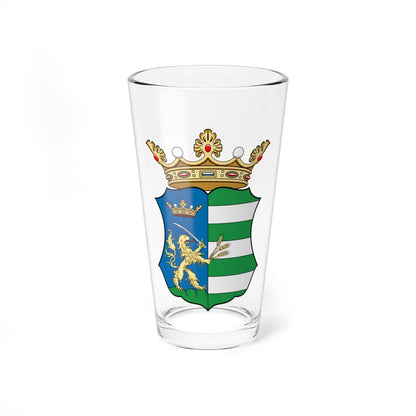 Coa Hungary County Békés history (Hungary) (Coat of Arms) Pint Glass 16oz - Go Mug Yourself