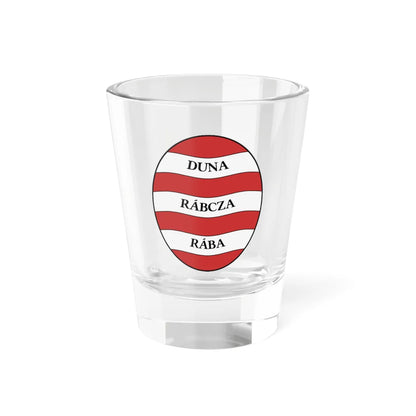Coa Hungary County Győr history (Hungary) (Coat of Arms) Shot Glass 1.5oz 1.5oz - Go Mug Yourself