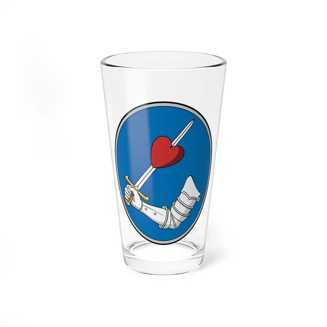 Coa Hungary County Háromszék history (Hungary) (Coat of Arms) Pint Glass 16oz 16oz - Go Mug Yourself