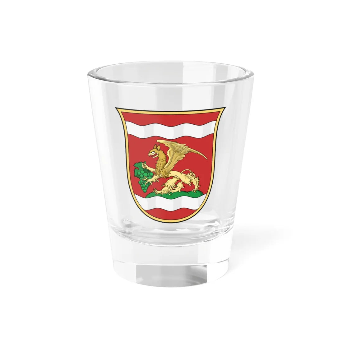 Coa Hungary County Kis-Küküllö history (Hungary) (Coat of Arms) Shot Glass 1.5oz 1.5oz - Go Mug Yourself
