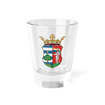 Coa Hungary County Maros-Torda history (Hungary) (Coat of Arms) Shot Glass 1.5oz 1.5oz - Go Mug Yourself