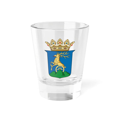 CoA Hungary County Pozsony history (Hungary) (Coat of Arms) Shot Glass 1.5oz 1.5oz - Go Mug Yourself