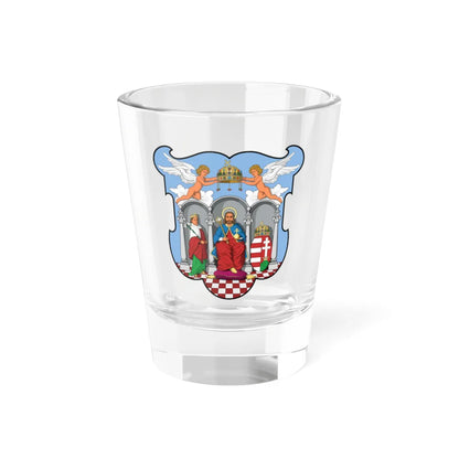 Coa Hungary County Tolna history (Hungary) (Coat of Arms) Shot Glass 1.5oz 1.5oz - Go Mug Yourself