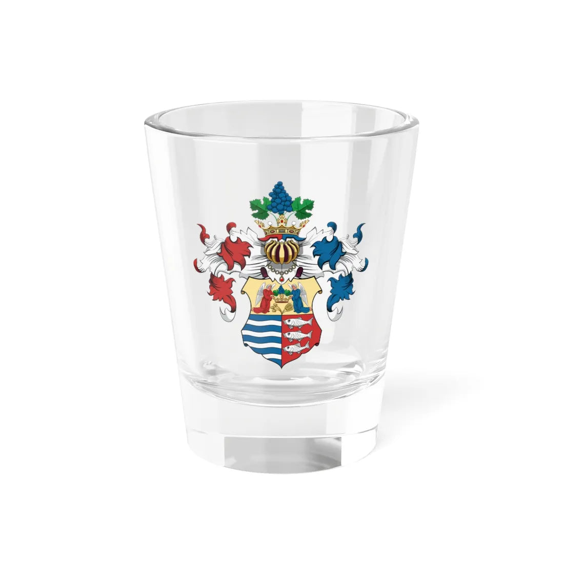 Coa Hungary County Zemplén History (Hungary) (Coat of Arms) Shot Glass 1.5oz 1.5oz - Go Mug Yourself