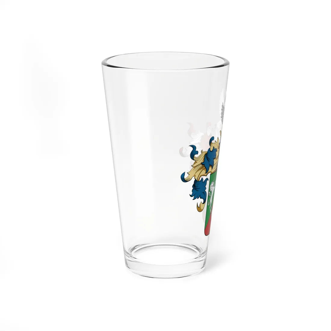 Coa Hungary Family Almásy Zsadány  Törökszentmiklós (Hungary) (Coat of Arms) Pint Glass 16oz - Go Mug Yourself