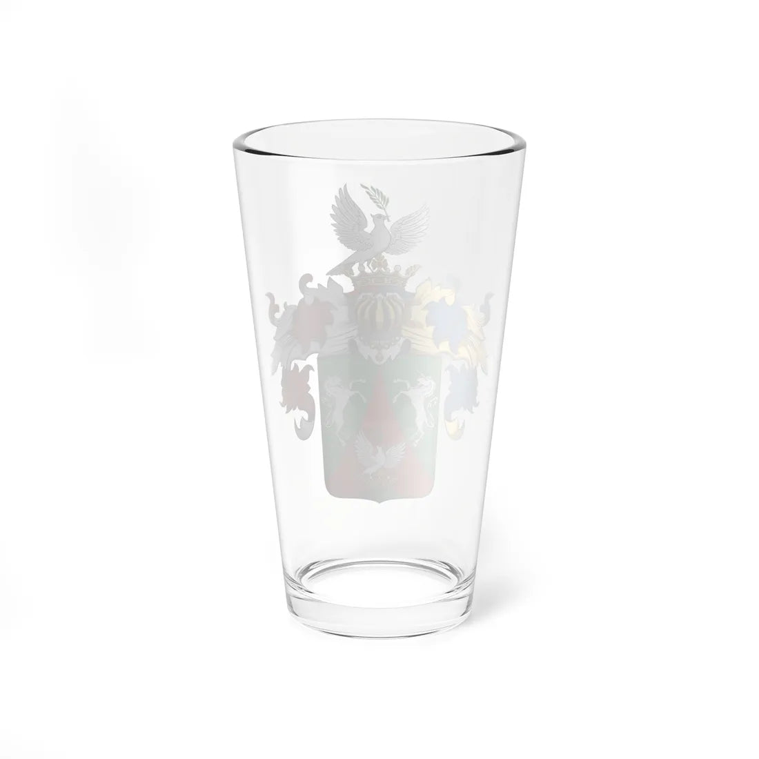Coa Hungary Family Almásy Zsadány  Törökszentmiklós (Hungary) (Coat of Arms) Pint Glass 16oz - Go Mug Yourself